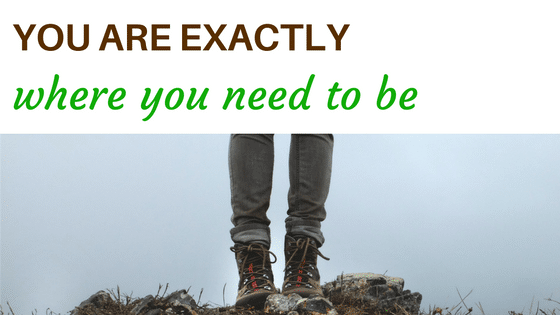 you are exactly where you need to be member only blog post your time to grow gratitude coaching